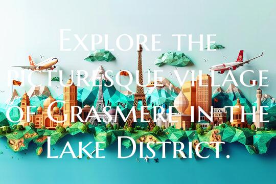 Explore the picturesque village of Grasmere in the...